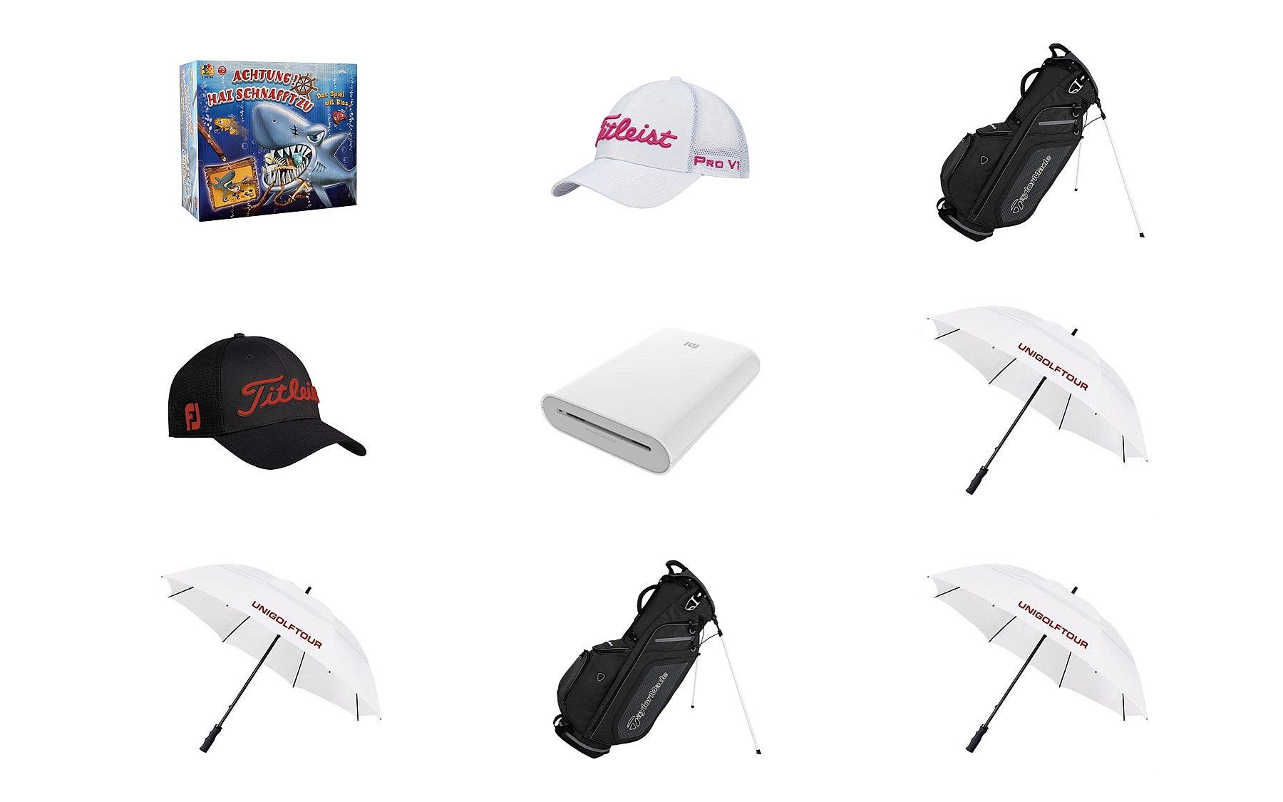 Unigolftour 2022 fast alle Preise