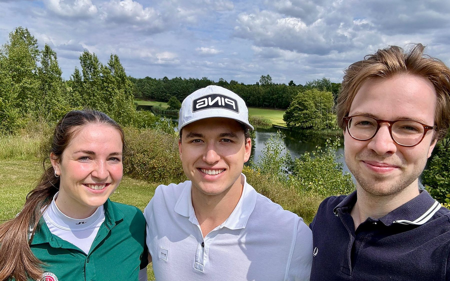Unigolftour Berlin Scramble 2024: Cathleen, Patrick, Nicolas