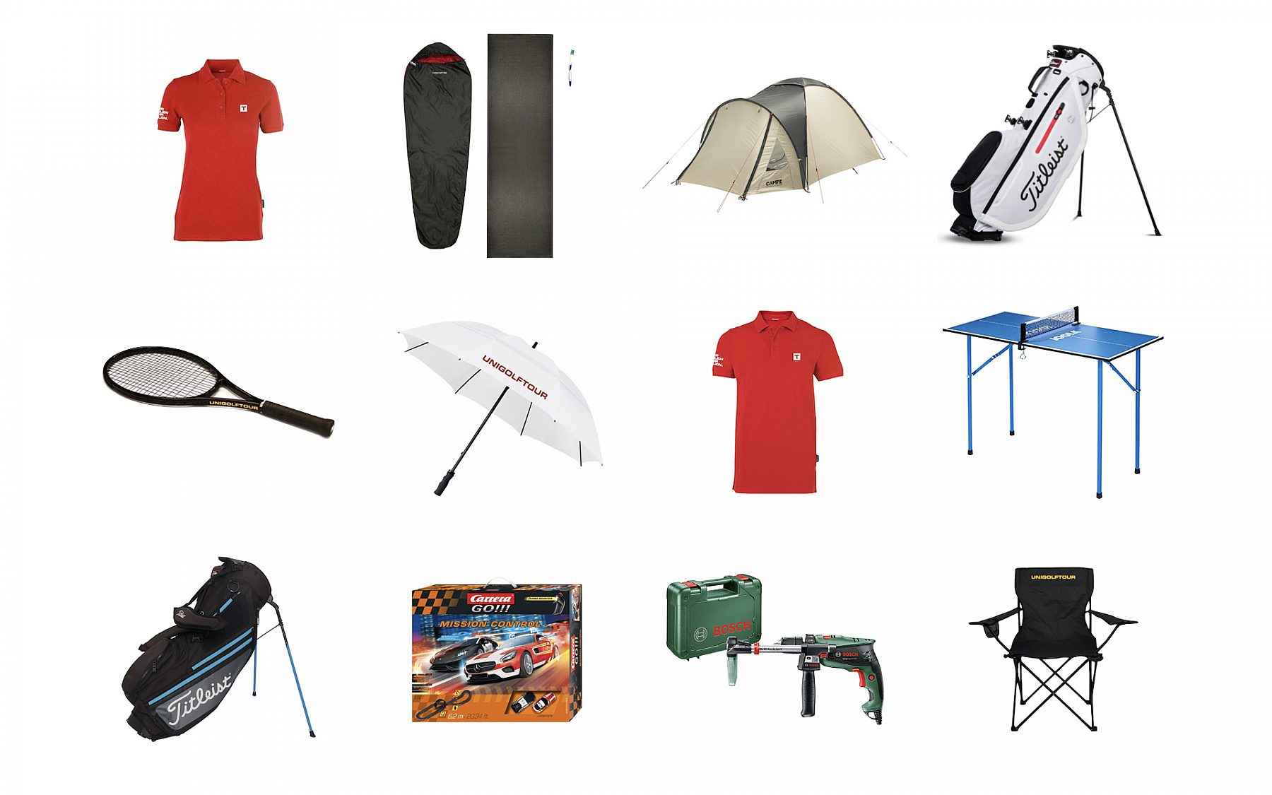 Unigolftour Preise