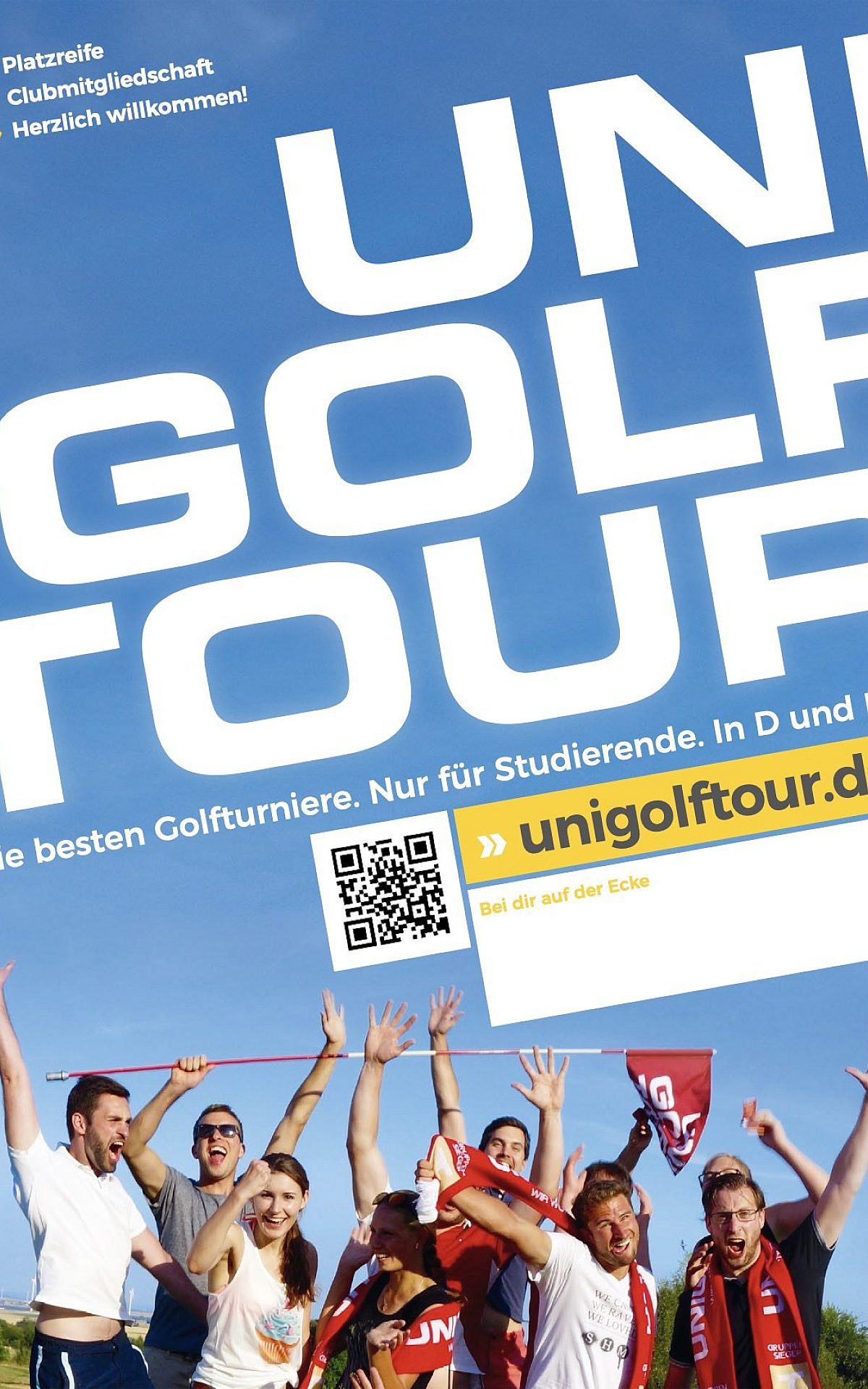 Unigolftour Plakat